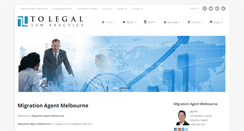 Desktop Screenshot of migrationagentmelbourne.com.au