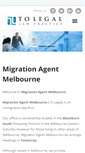 Mobile Screenshot of migrationagentmelbourne.com.au